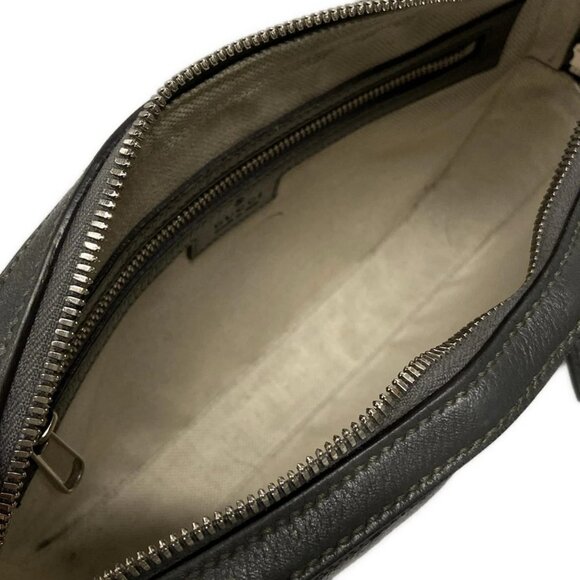 Auth GUCCI Ophidia GG Shoulder Bag 699439 Gray PVC Leather - Shoulder Bag - Picture 6 of 16